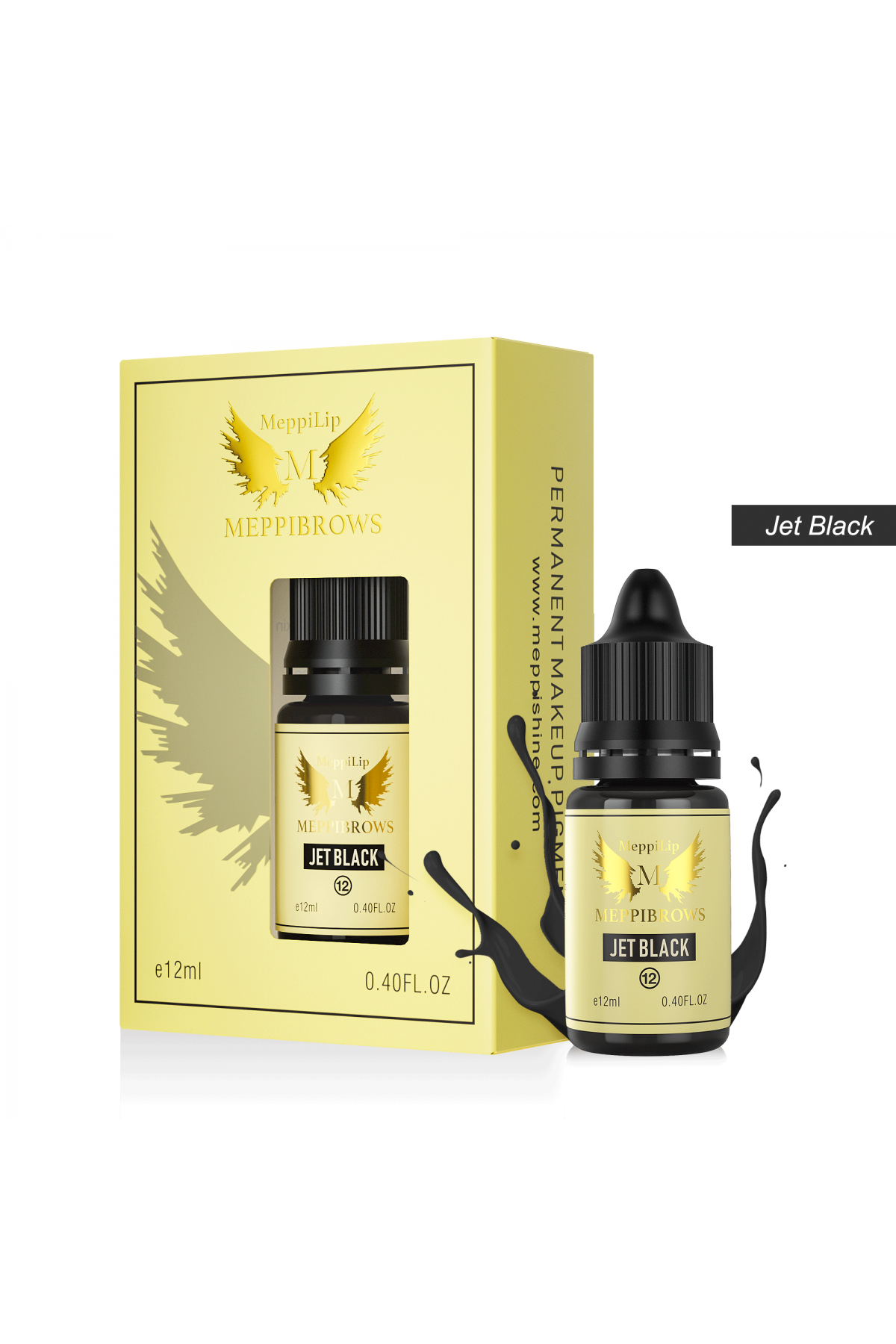 MeppiBrows Pigment / Jet Black 
